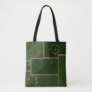Tote Bag Billard vintage Table Pool Table Billard Art Pool