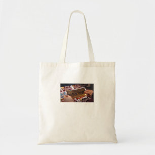 TOTE BAG BILLET D'OR WONKA CHOCOLATE 1971