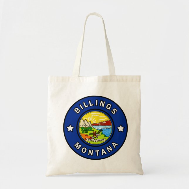 Tote Bag Billings Montana (Devant)