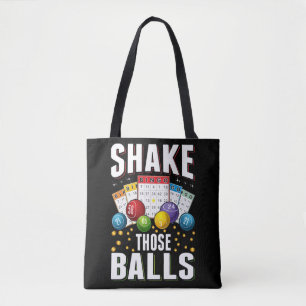 Tote Bag Bingo Humour Hommes Femmes Drôle Joueur de Bingo