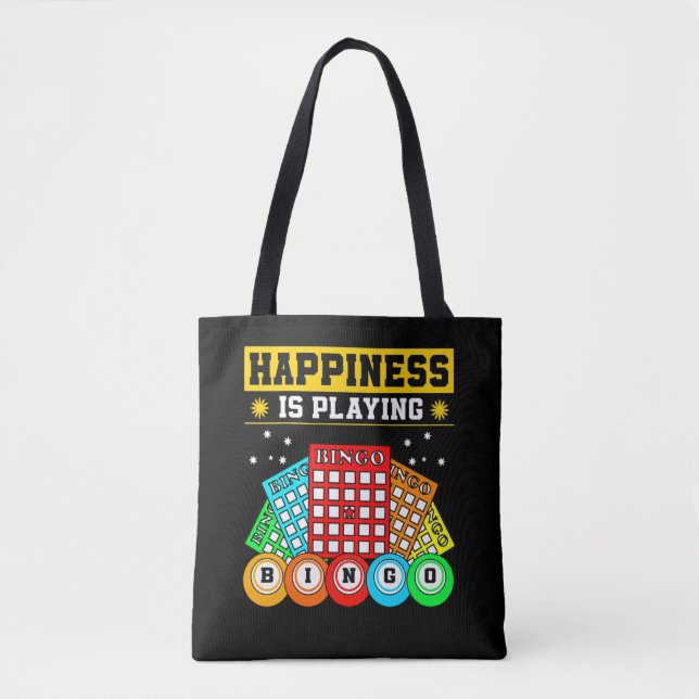 Tote Bag Bingo Jeu de Bingo (Devant)