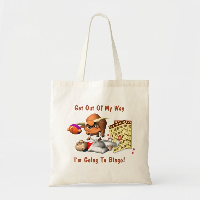 Tote Bag Bingo-test : Sortez de ma manière (Devant)