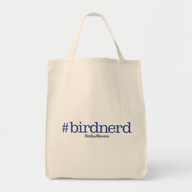 Tote Bag #birdnerd (Devant)