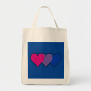 Tote Bag Bisexualité drapeau