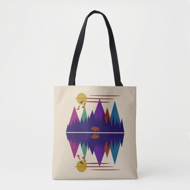 Tote Bag Bison Solitaire (Devant)