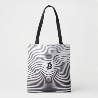 Tote Bag Bitcoin Force (White) 