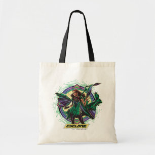 Tote Bag Black Adam   Graphique de caractères de cyclone