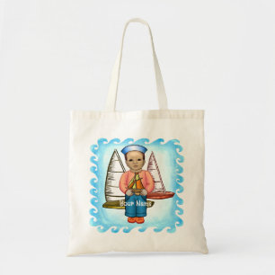 Tote Bag Black Boy Sailor