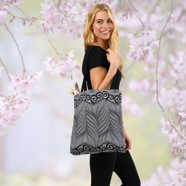 Tote Bag Black Lace (Créateur téléchargé)