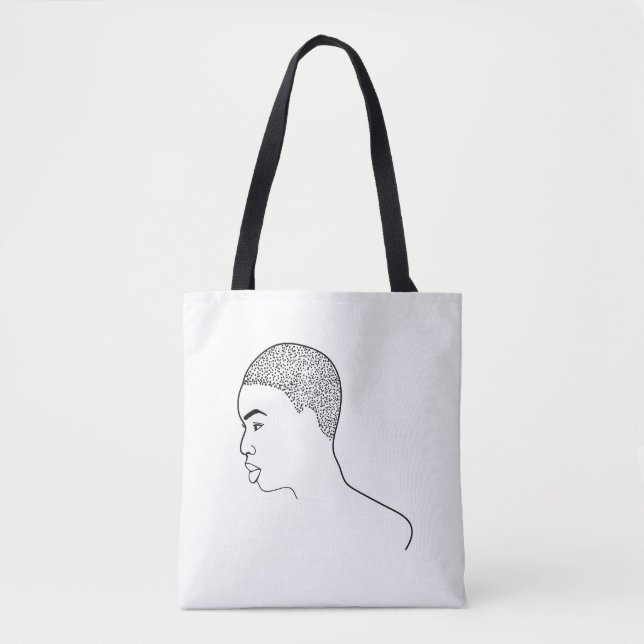 Tote Bag Black Magic Woman Art (Devant)