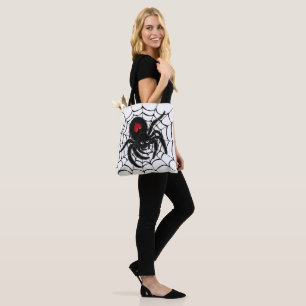 Tote Bag Black Spider en Web