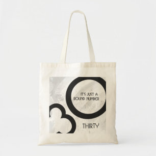 Tote Bag Blanc 30 Décennie Anniversaire