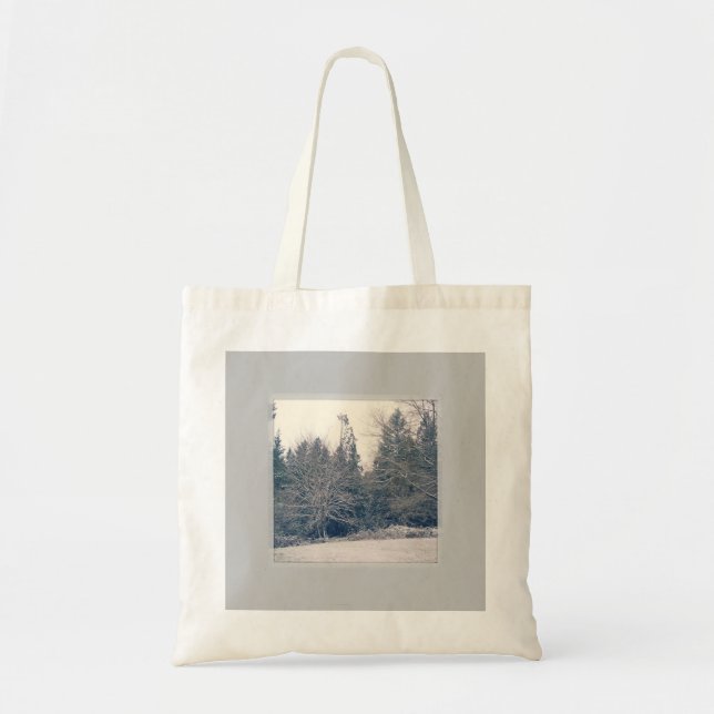 Tote Bag Blanc hiver (Devant)