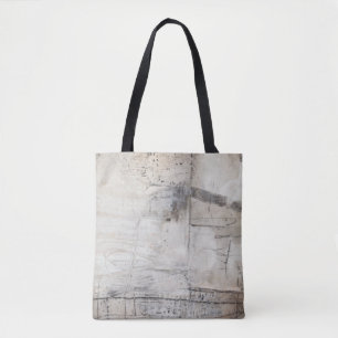 Tote Bag Blanc noir et bronze