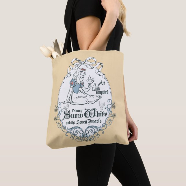 Tote Bag Blanche-Neige| Joli petit oiseau-chanteur (De près)
