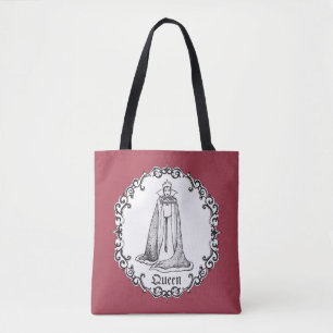 Tote Bag Blanche-Neige  Mal Queen - Vintage méchant