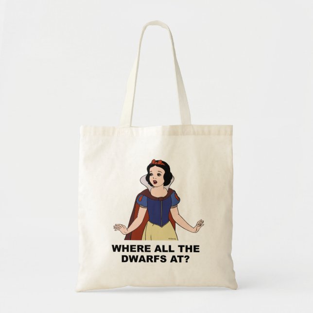 Tote Bag Blanche | Où sont tous les nains ? (Devant)