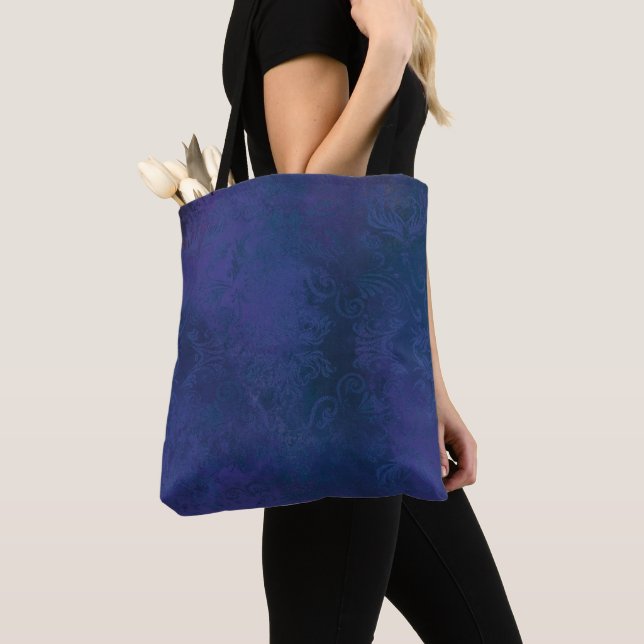Tote Bag bleu (De près)
