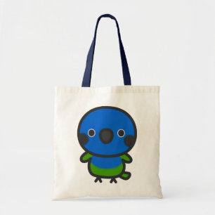 Tote Bag Bleu-couronné Conure