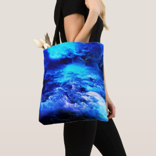Tote Bag Bleu Dans Les Nuages