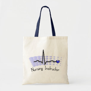 Tote Bag Bleu de l'instructeur QRS de soins