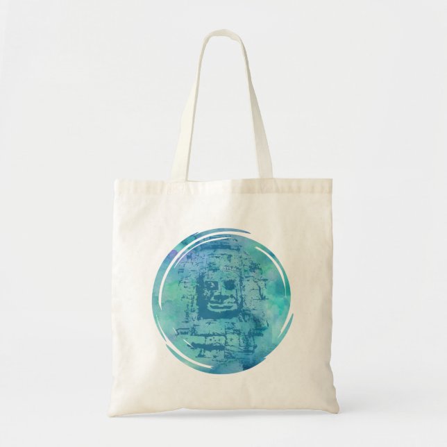 Tote Bag Bleu face Bayon (Devant)