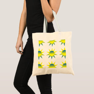 Tote Bag Bleu jaune