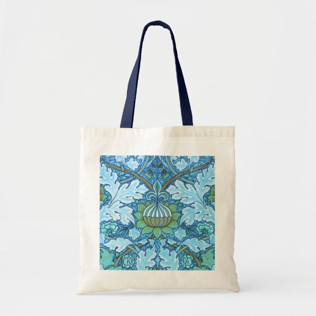 Tote Bag Bleu victorien (Devant)