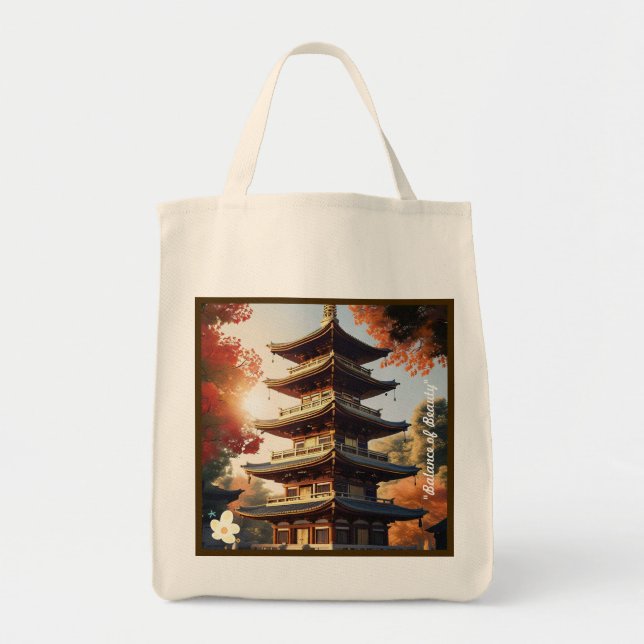 Tote Bag "Bliss Architecturaux" (Devant)