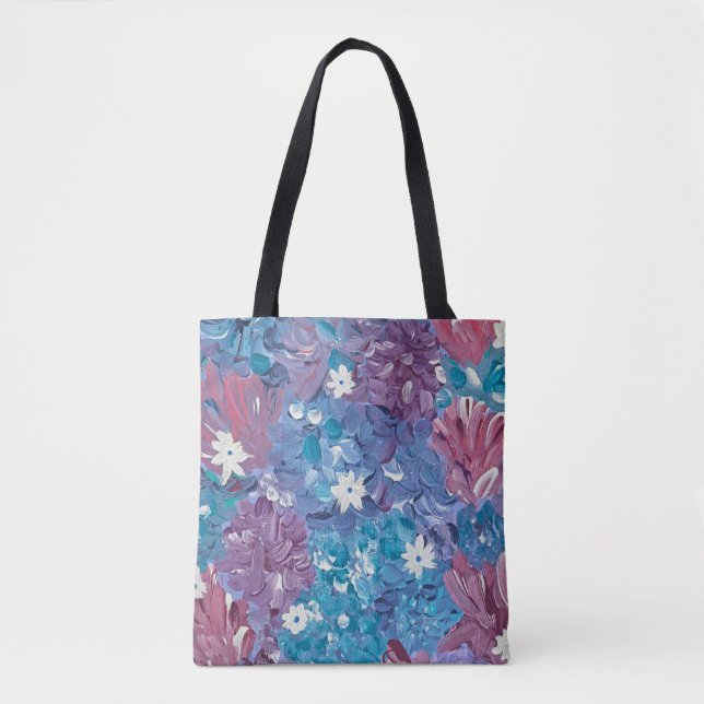 Tote Bag Blissant Bleu (Devant)