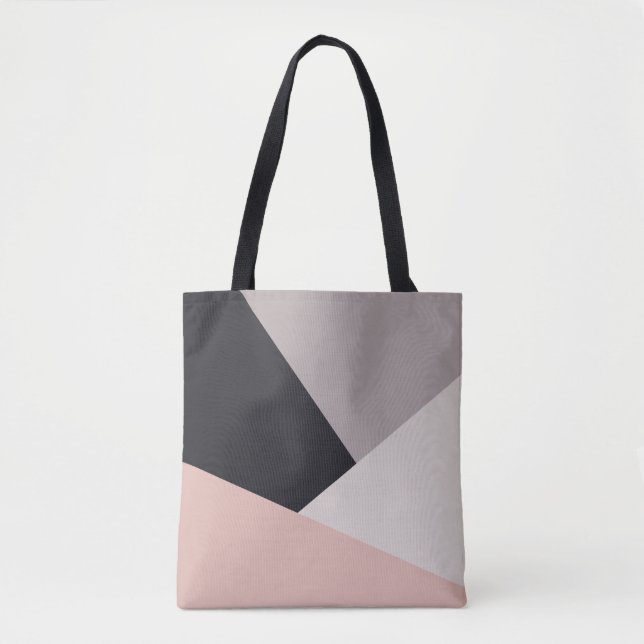 Tote Bag Bloc géométrique élégant moderne élégant de (Devant)