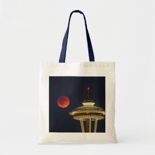 Tote Bag Blood Moon Aiguille de l'Espace de Seattle