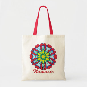 Tote Bag Bloom Namaste Kaleidoscope