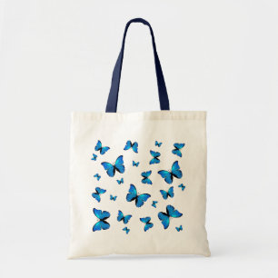 Tote Bag Blue butterflies
