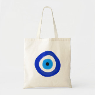 Tote Bag Blue Evil Eye