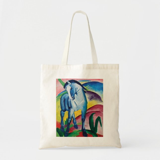 Tote Bag Blue Horse I par Franz Marc (Devant)