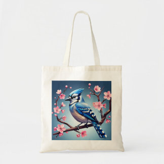 TOTE BAG " BLUE JAY "