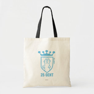Tote Bag Blue M. Mean Crest & Crown