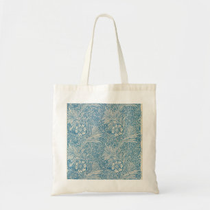 Tote Bag Blue Marigolds (par William Morris)