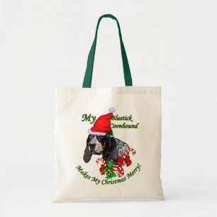 Tote Bag Bluetick Coonhound cadeaux de Noël
