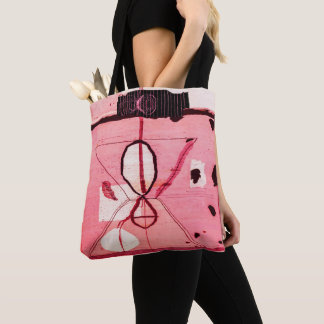 Tote Bag Blush Kilim : Art du patrimoine marocain rose