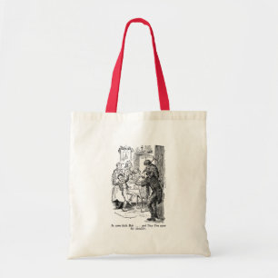 Tote Bag Bob et Tim minuscule (avec le texte)