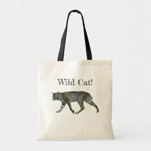 Tote Bag Bobcat Wild Cat