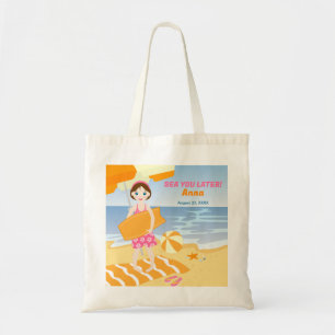 Tote Bag Boboard fille fun plage fête d'anniversaire