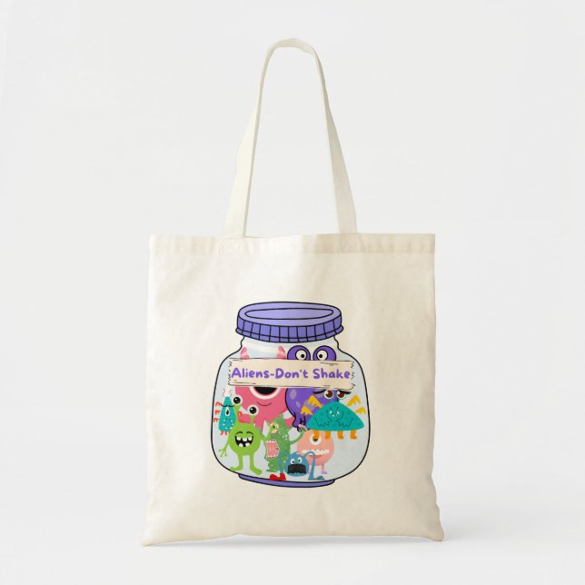 Tote Bag bocal Alien (Devant)