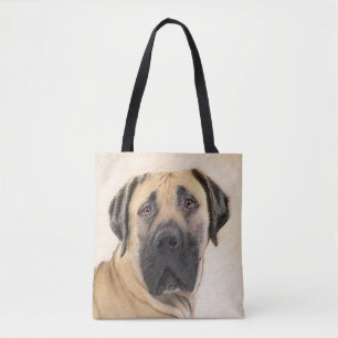 Tote Bag Boerboel Peinture - Cute Original Chien Art