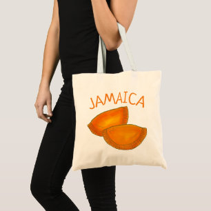 Tote Bag Boeuf épicé jamaïcain Patty Patty Jamaïque Pâtisse