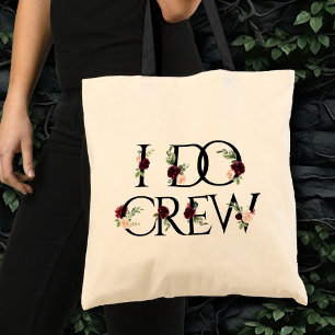 Tote Bag Boho Bling   Bachelorette Bridal Party I Do Crew
