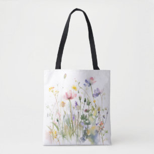 Tote Bag Boho Chic Multi-Couleur Floral Gratuit