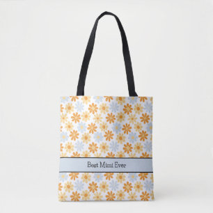 Tote Bag Boho Daisy Meilleur Mimi Jamais